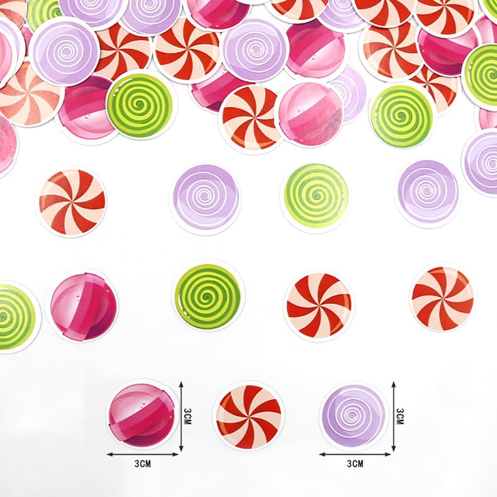100 PCS Candy Confetti Double Side Table Decor Baby Shower Birthday Party