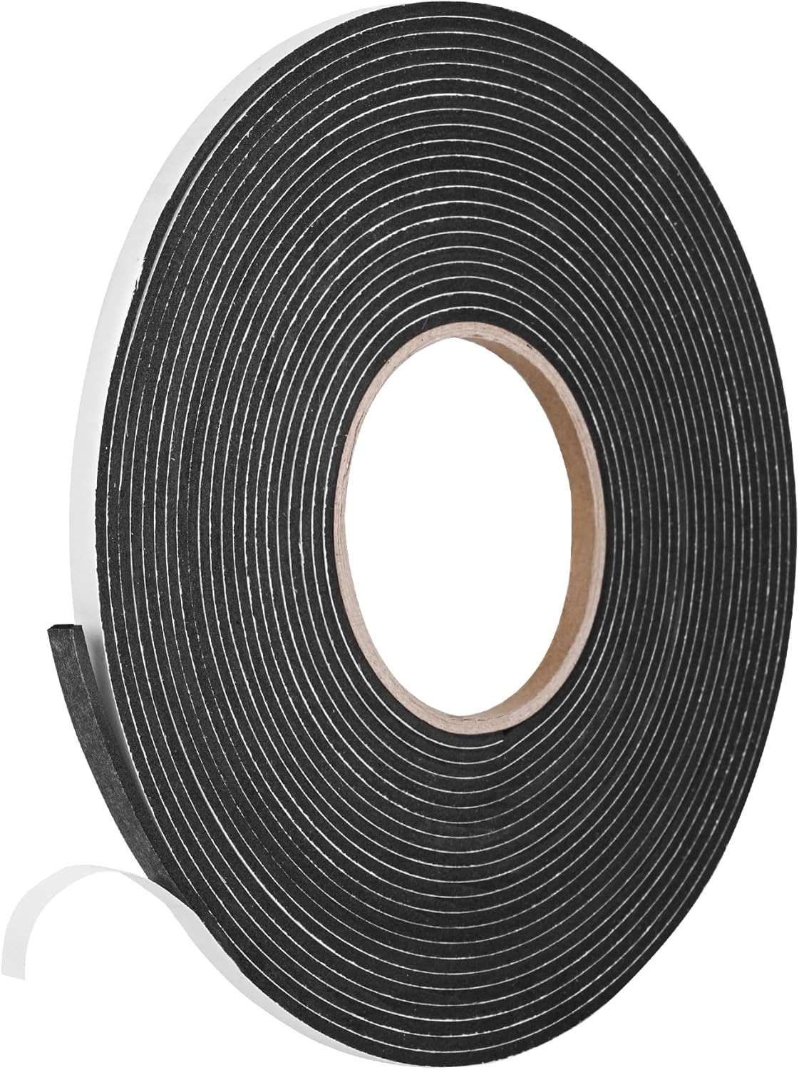 Self Adhesive Foam Tape Weatherstrip 1/4In x 1/8In x 26Ft High Density Foam Insu