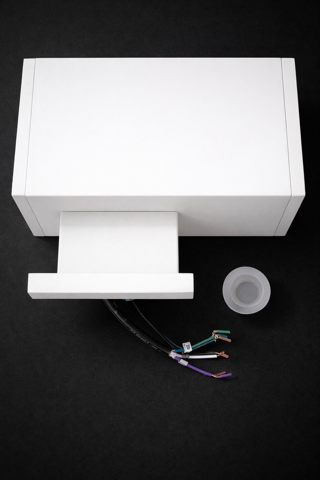 WAC Lighting Cube Architectural LED Wall Mount 36W White 120-277V Wet Location