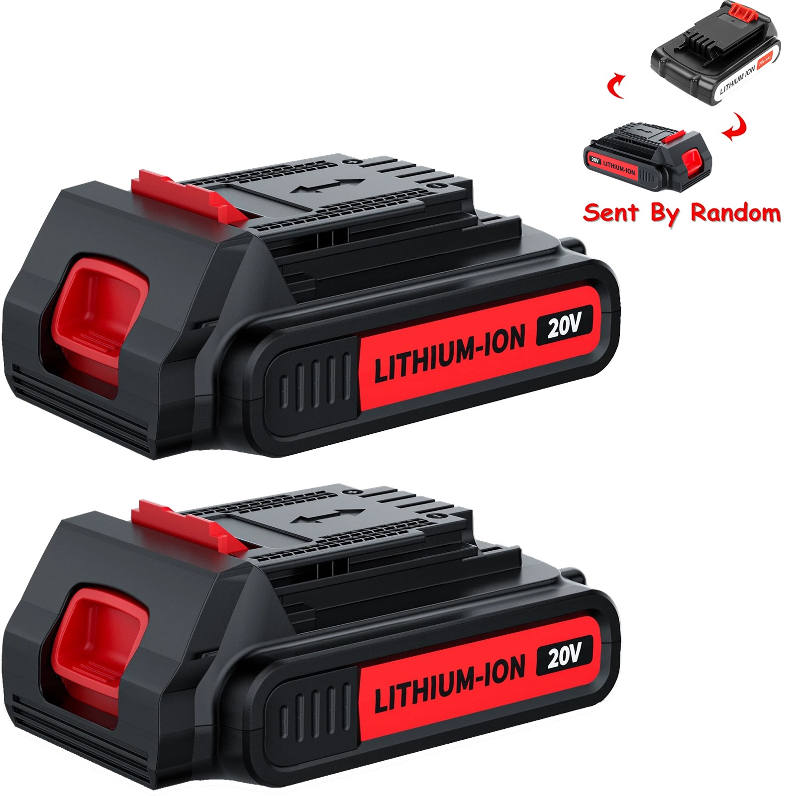 2X 3.0Ah 20Volt LB2X4020 Battery FOR Black&Decker 20V MAX Lithium LBXR20 LBX20