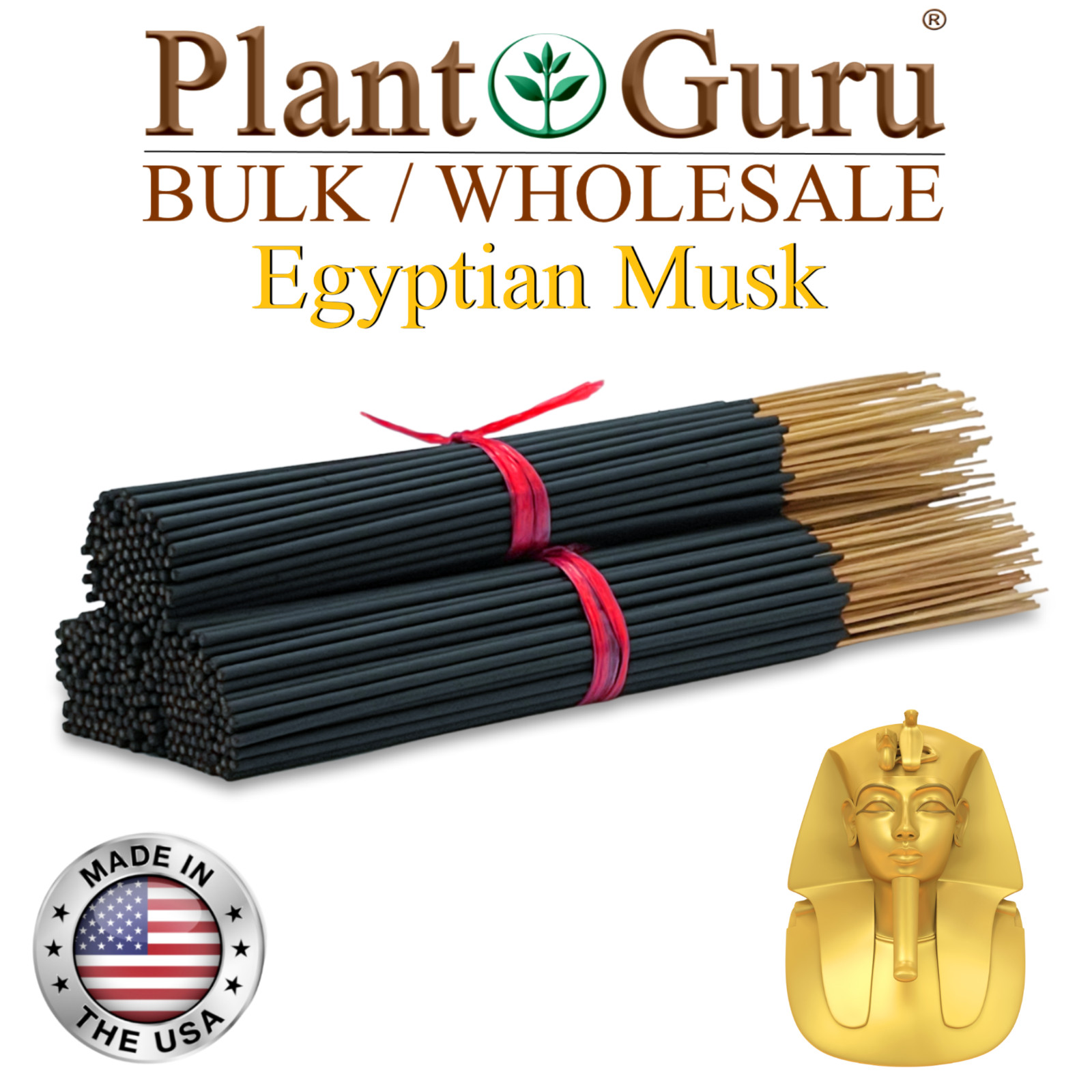 EGYPTIAN MUSK Incense Sticks 11″ Bulk Pack Wholesale Hand Dipped Lot