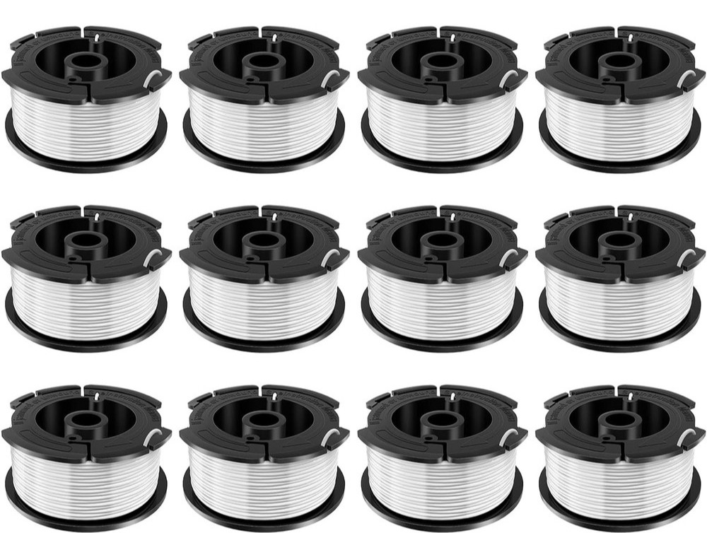 AF-100 Spool 30ft 0.065 Replace AF100 AF100-3ZP For Black and Decker -12 Pack