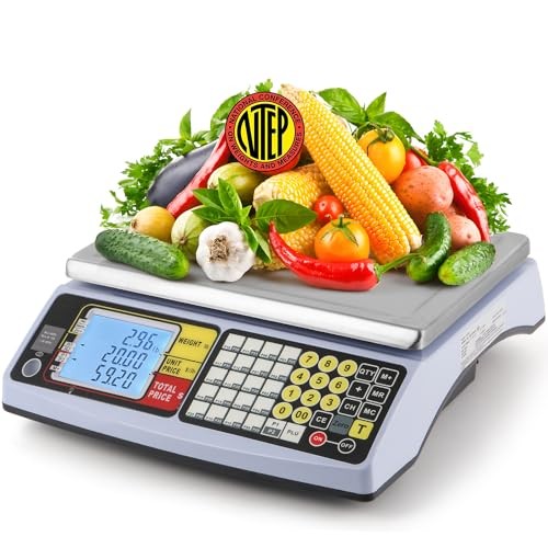 Price Computing Scale 66 lb Commercial Food Produce Scale for 66lb/30kg