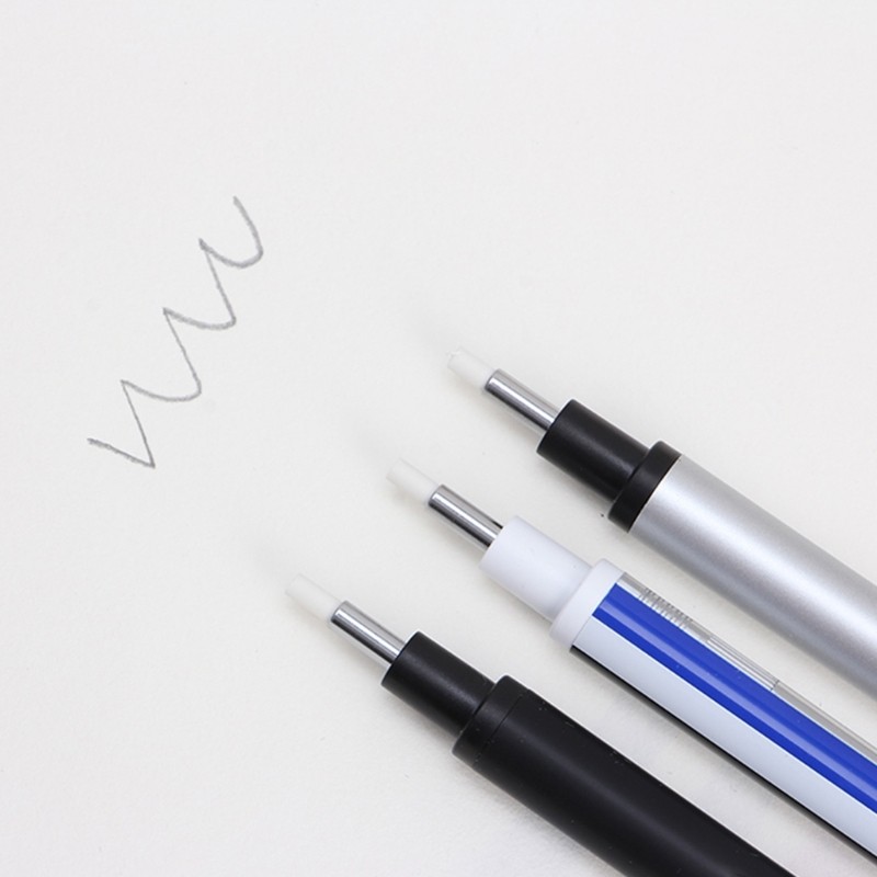 Round Tip Eraser Refill Pack Ultrafine Pencil Rubber Perfect Revise Details