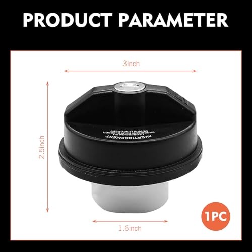Locking Fuel Tank Cap, Plastic ABS Sealed Anti-theft Fuel Tank Cap, OEM