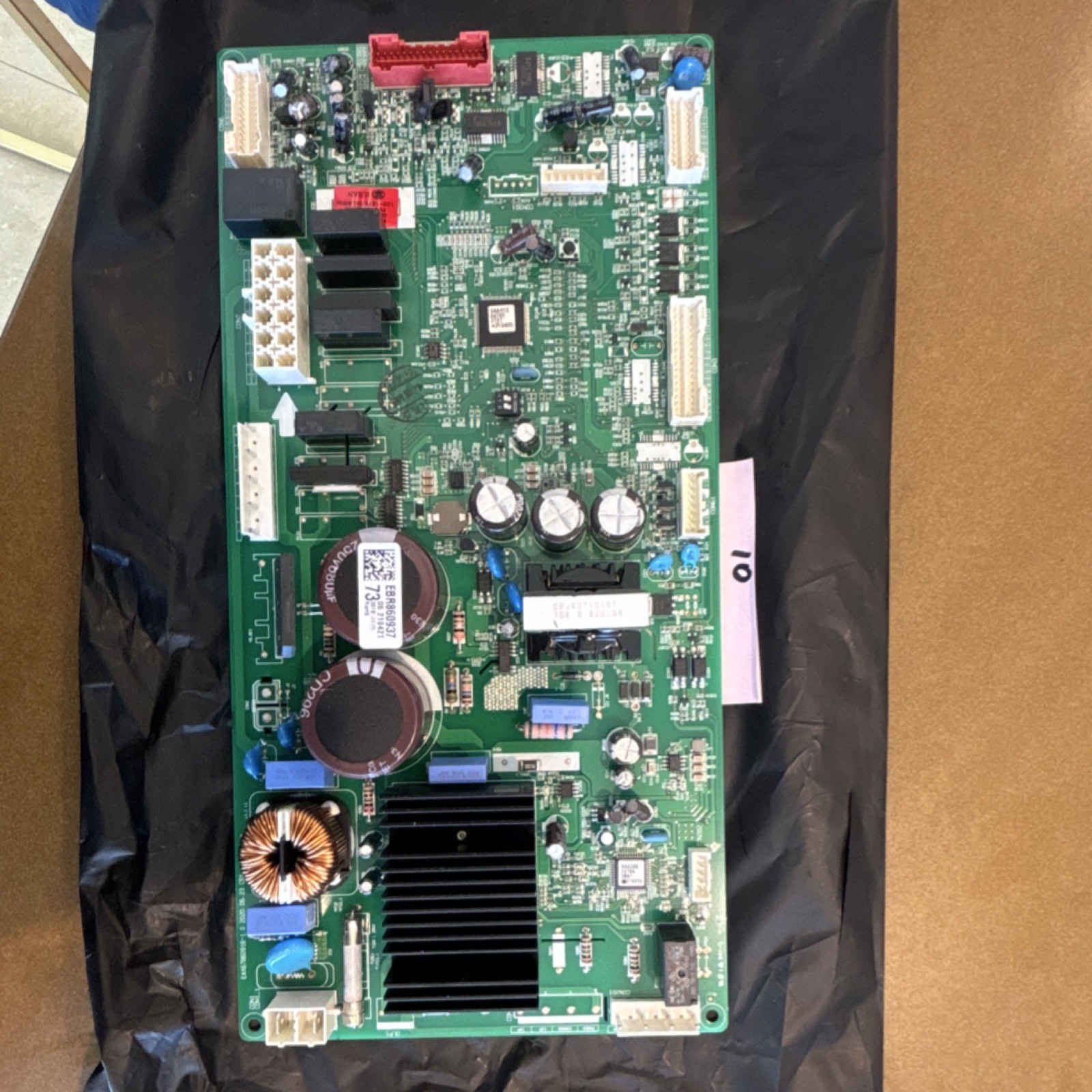 LG Refrigerator Control Board Green PCB EBR860937 Electric Spare
