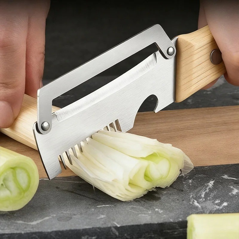 Multi-functional Vegetable Peeler for Kitchen, 2 in 1 Single Blade Peelers Tool