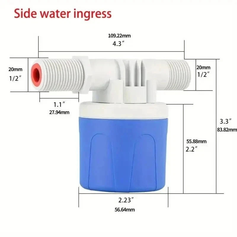 Automatic Water Level Control Float Valve Water Tank Shutoff