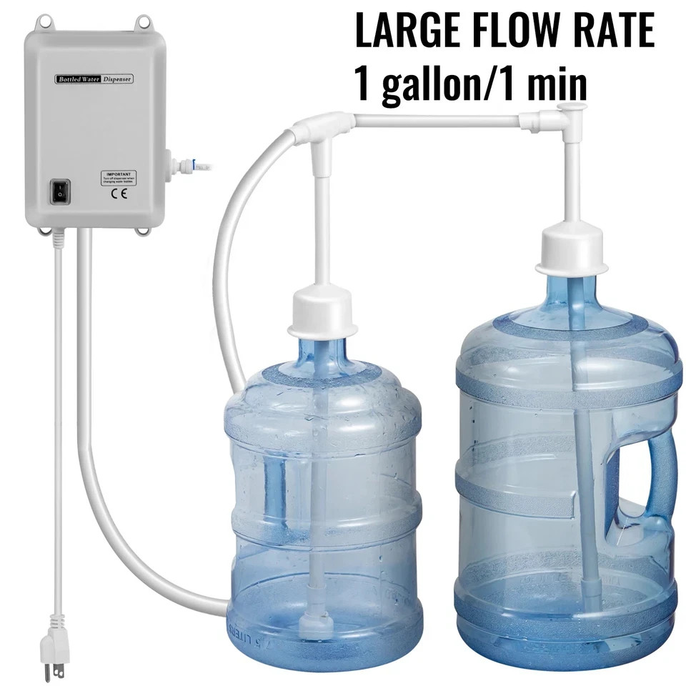 Water Bottle Dispenser Pump Filter Softener Single/Double Pipe Reverse Osmosis