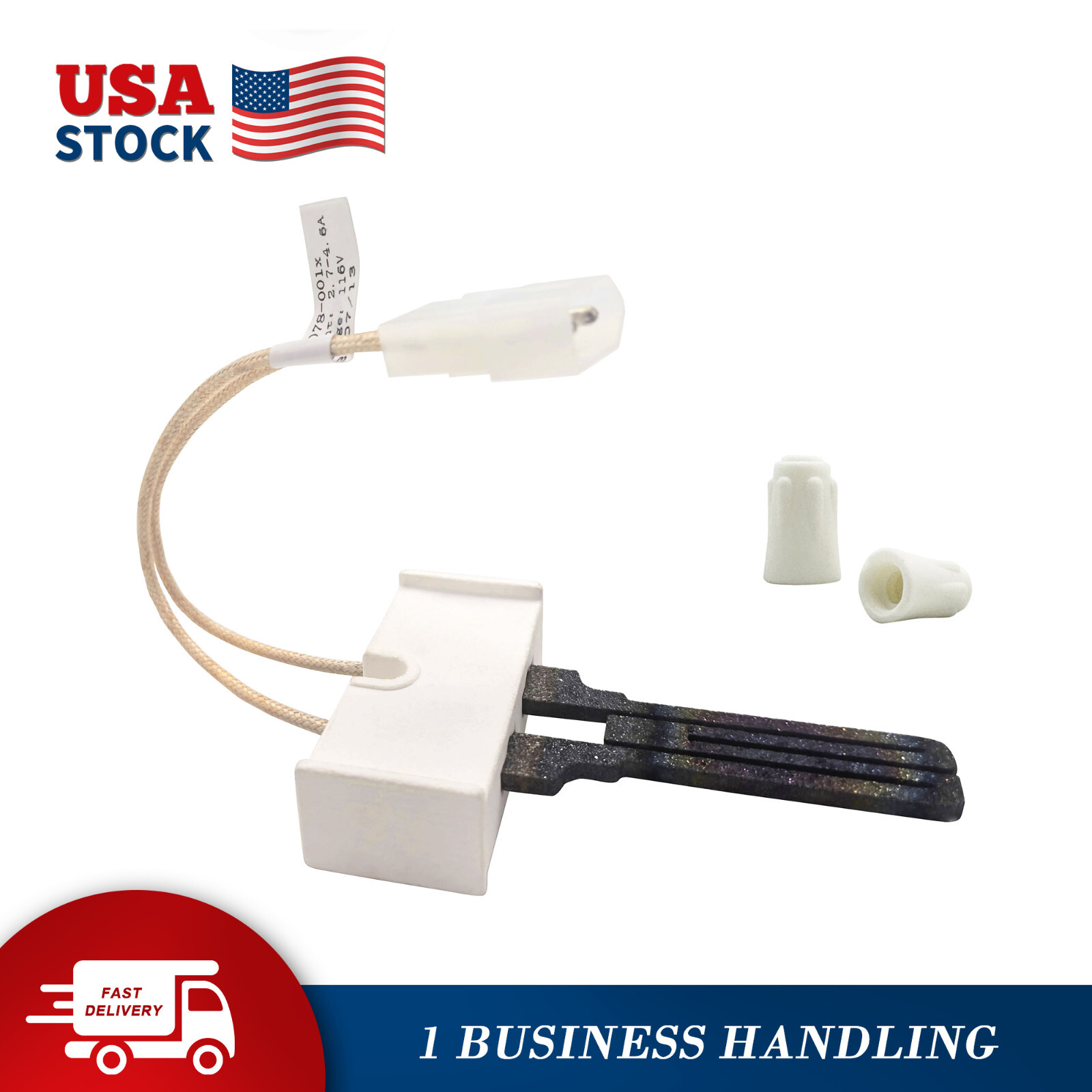 279311 Gas Dryer Flat Igniter for Whirlpool AP3094138 686590 (SI-0001)