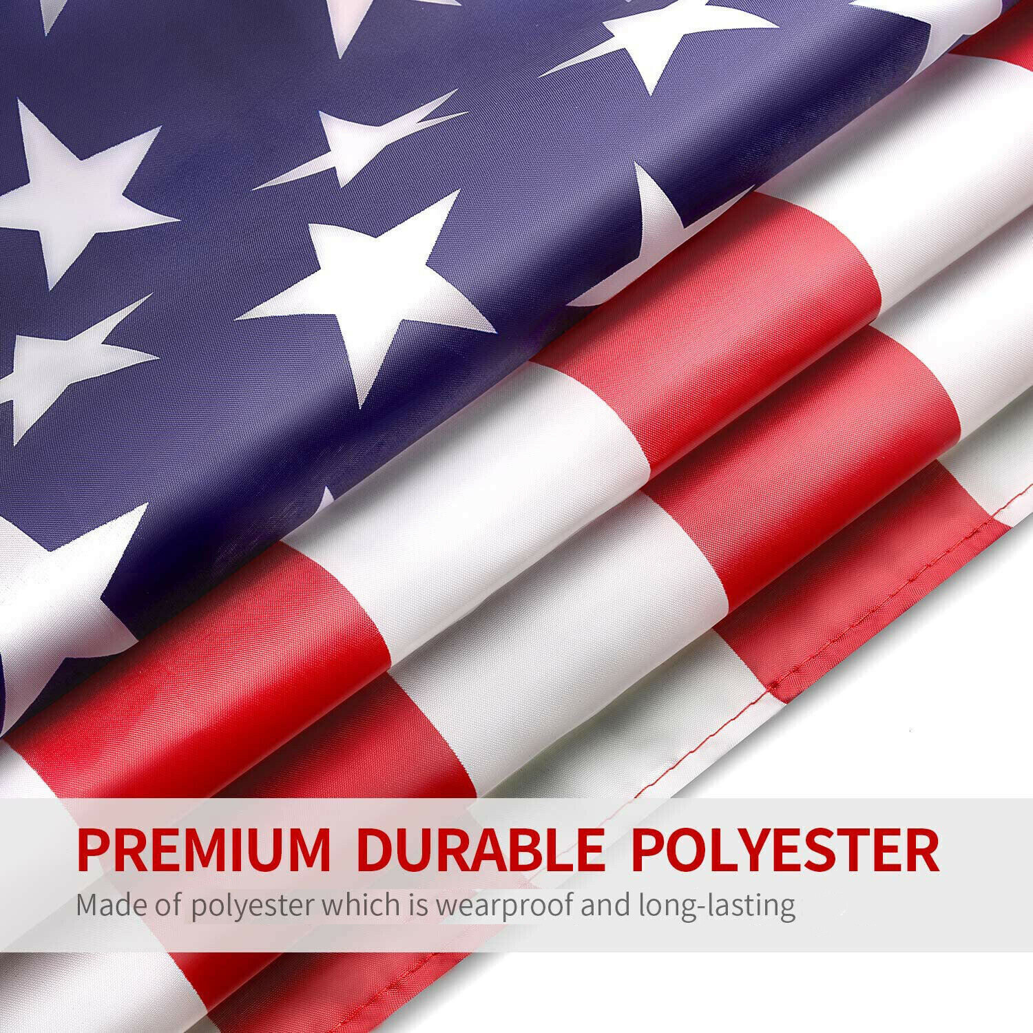 2×3 FT American Flag Polyester USA Flag Heavy Duty OZ Outdoor United States Flag