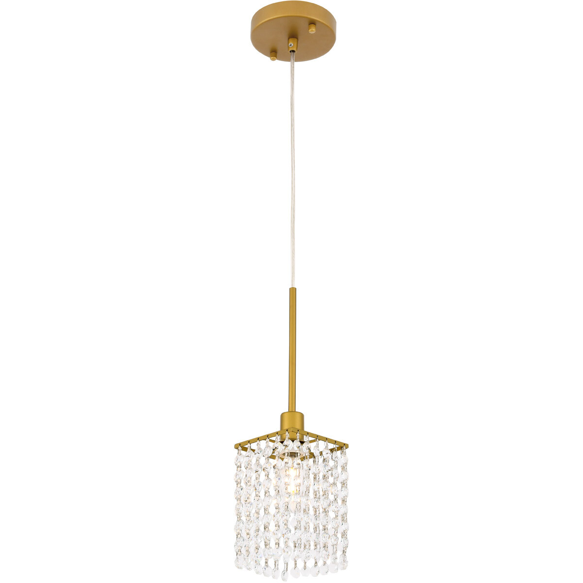 Crystal Pendant Kitchen Island Dining Room Bathroom Ceiling Light Fixture