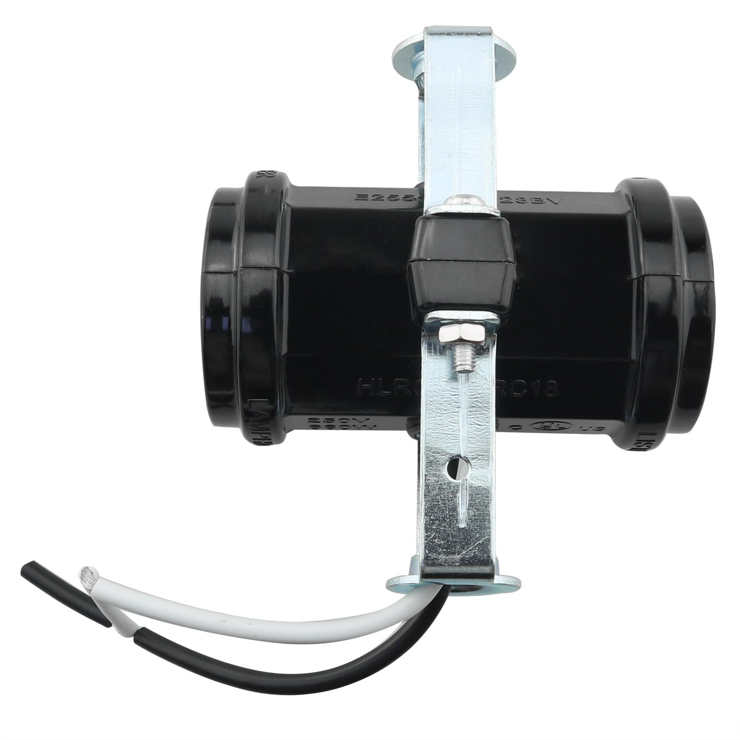 Double Bulb Socket 2-Light Medium Base E26 Phenolic Double Light Socket with Wi