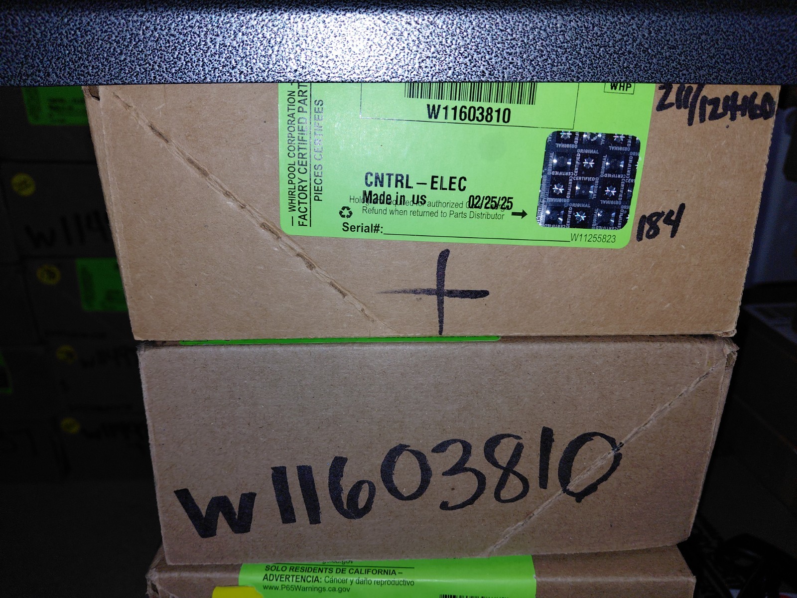 BRAND NEW OEM W11603810 W11578565 WHIRLPOOL WASHER CONTROL BOARD* FREE SHIPPING