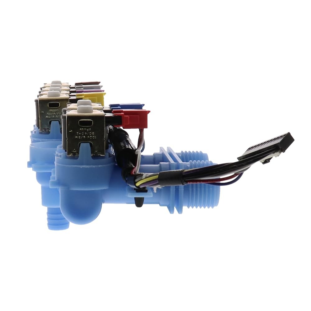 Exact W11188329 Washing Machine Water Valve for Whirlpool K-78633-1