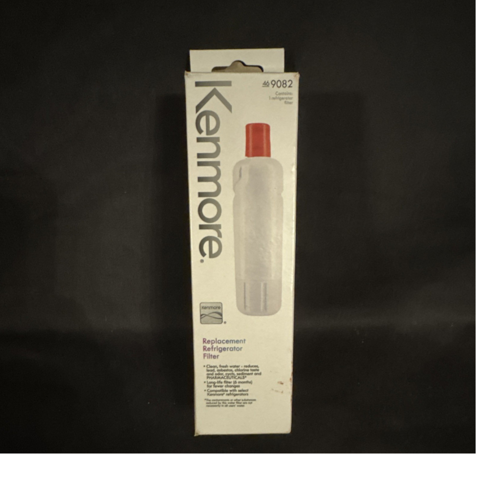 Kenmore 46-9082 Replacement Refrigerator Water Filter Red Cap Fits 469082