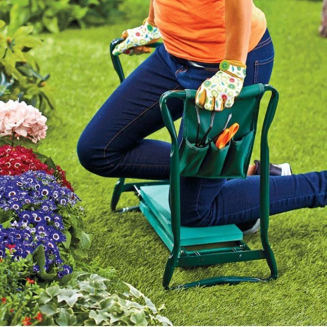NEW 2-in-1 Cushioned Garden Kneeler and Seat – Free Shipping