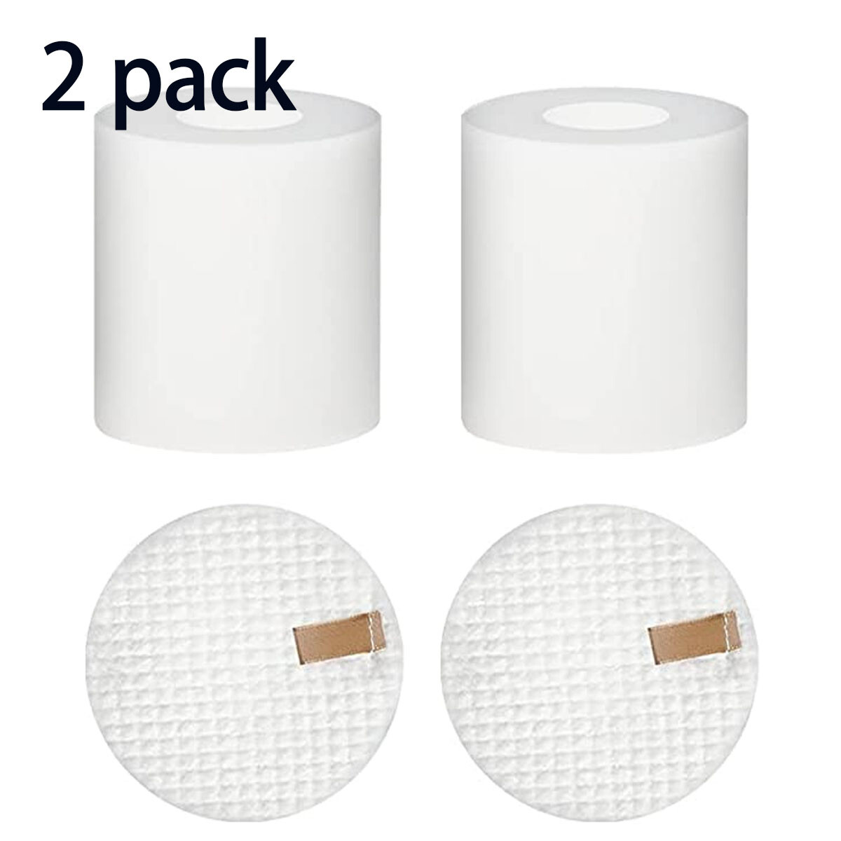 2 pack For Shark IQ Robot Vacuum XMFRV1000A UR1005AE Self-Empty Base Foam Filter