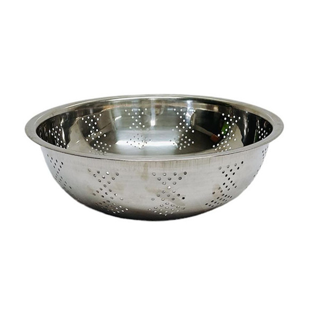 12″ (30 cm) Stainless Steel Colander Food Vegetables Drainer Cullender Strainer