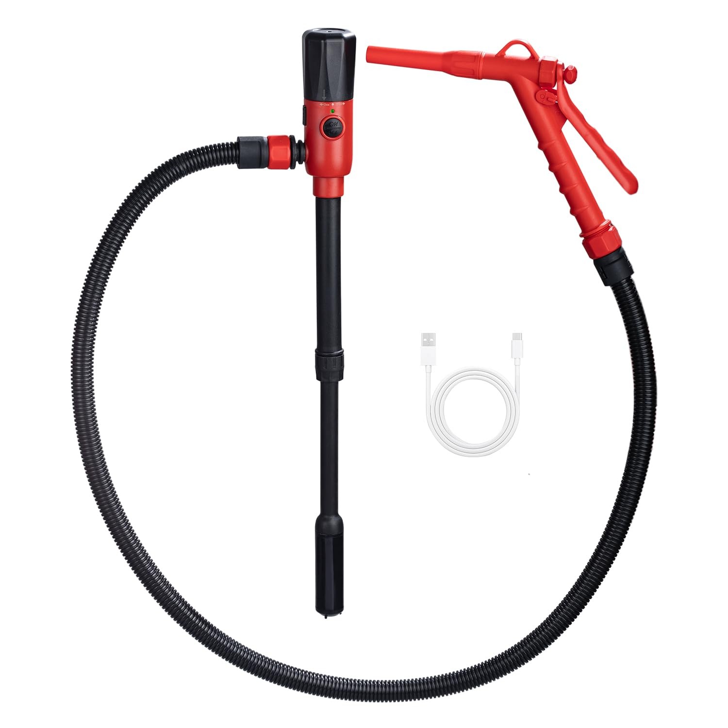 Fuel Transfer Pump, Leak-Proof USB Charging Gas Pump For Gas Can,2.8 Gallon p…