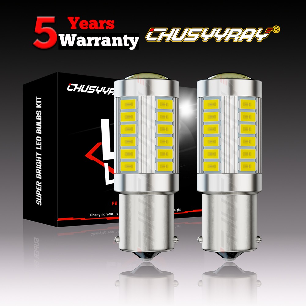 2X 1156 LED Reverse Light Canbus Error Free 110W Backup Bulbs 6000K Xenon White