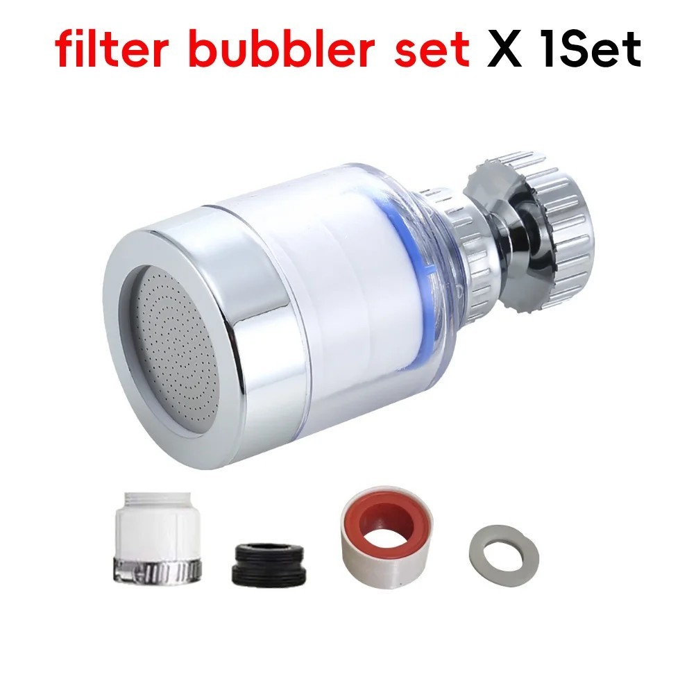 Faucet Water Filter Tap Filtration Kitchen Sink Mount Purifier System 360°Rotate