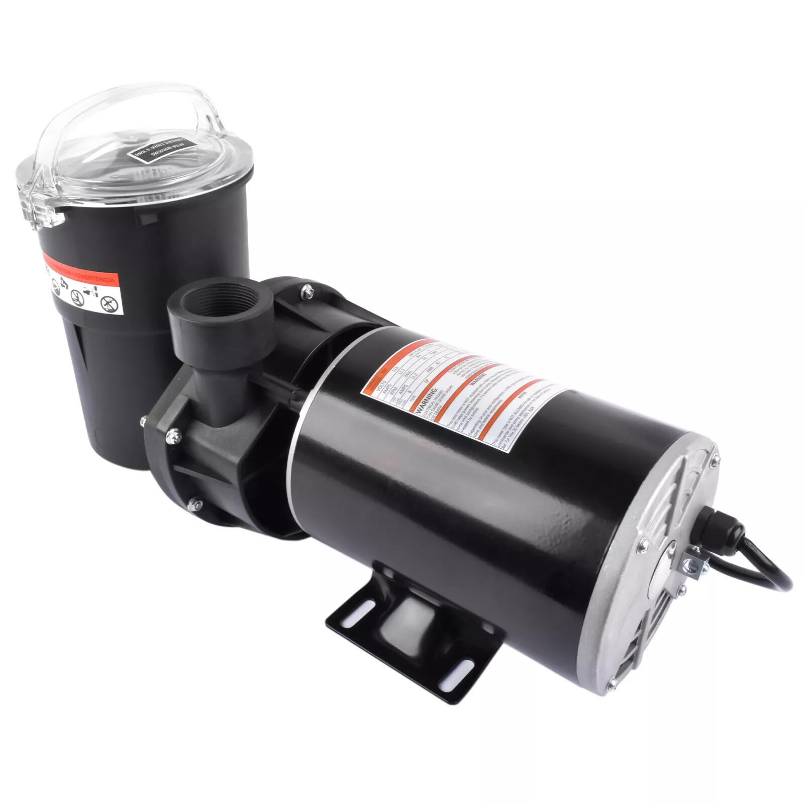 For Hayward W3SP1580X15 Above Ground Swimming Pool Pump 1.5HP 115V with 3′ Cord