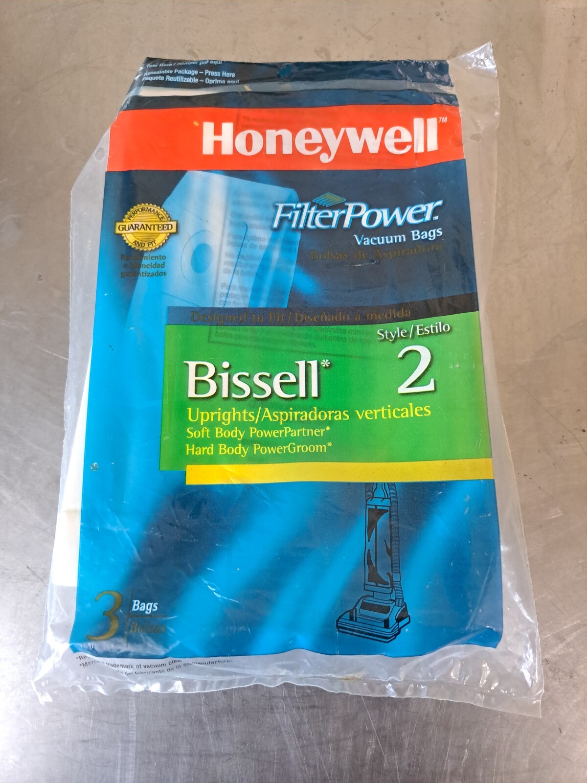 Honeywell Filter Power BISSELL STYLE 2 Vacuum Cleaner Pack Uprights 3 in Pkg