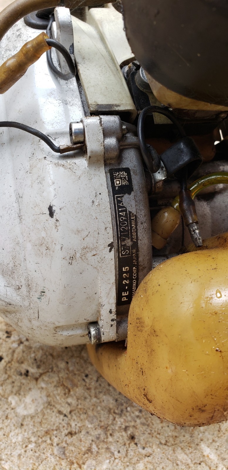 Echo Srm 210 Complete Engine With Handle/trigger RUNS!