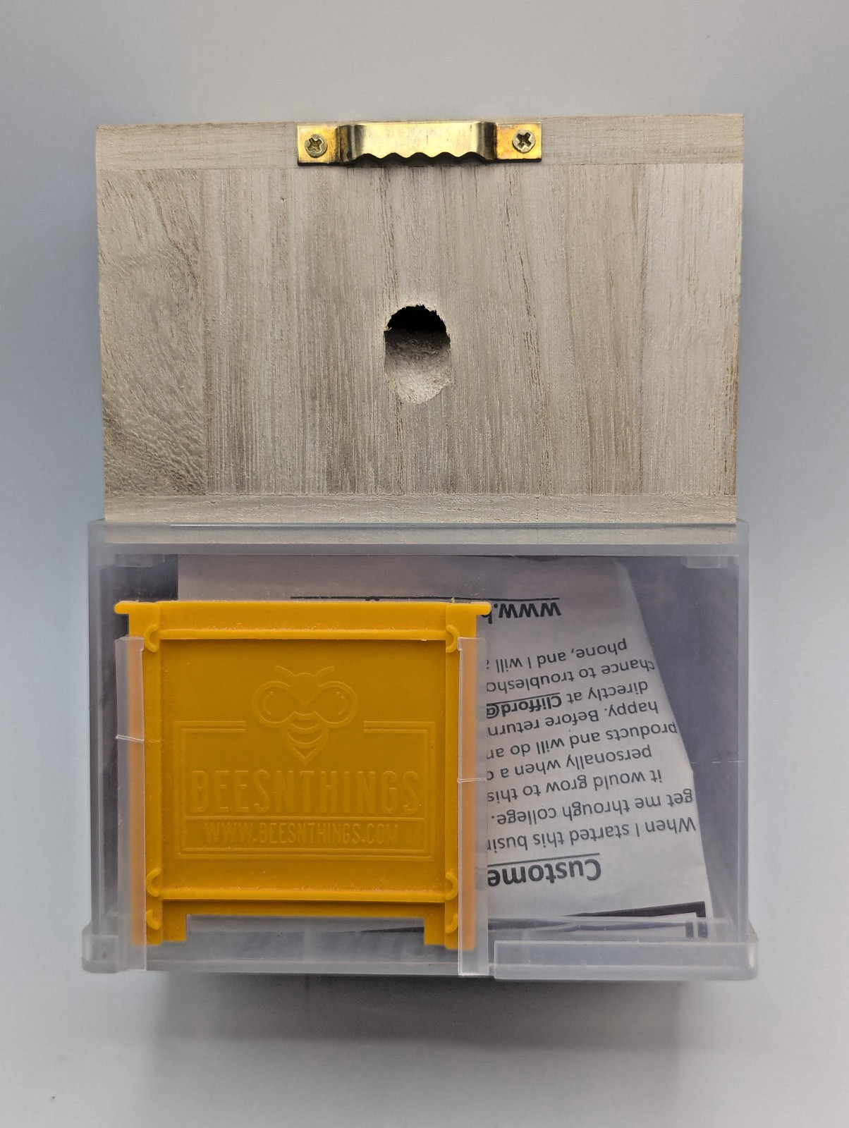Bees ‘N Things Outdoor Carpenter Bee Traps Wood Catch & Release NEW
