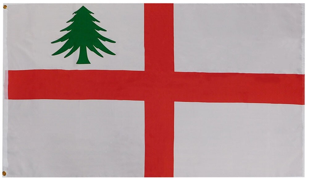 3×5 New England 1686 Jack Premium 100D 3’x5′ Woven Poly Nylon Flag Banner