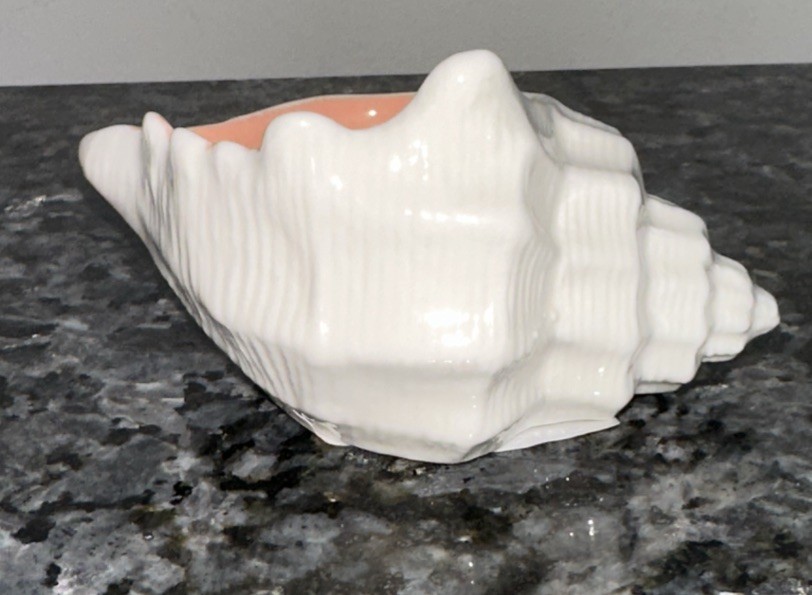 Yankee Candle Ceramic Seashell Tea Light Candle Holder Brand New Set Of Two