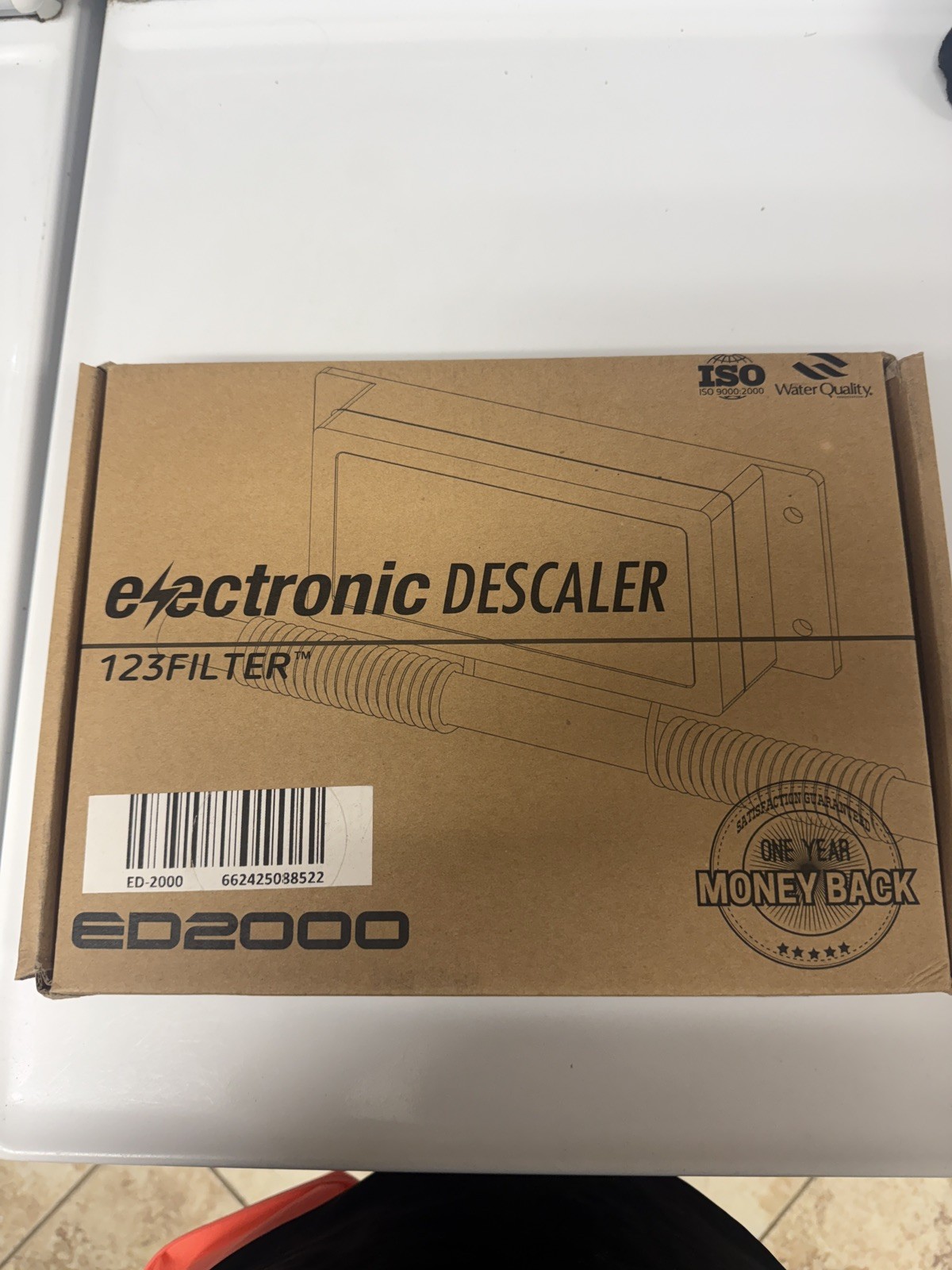 iSpring ED2000 Whole House Electronic Descaler Water Conditioner