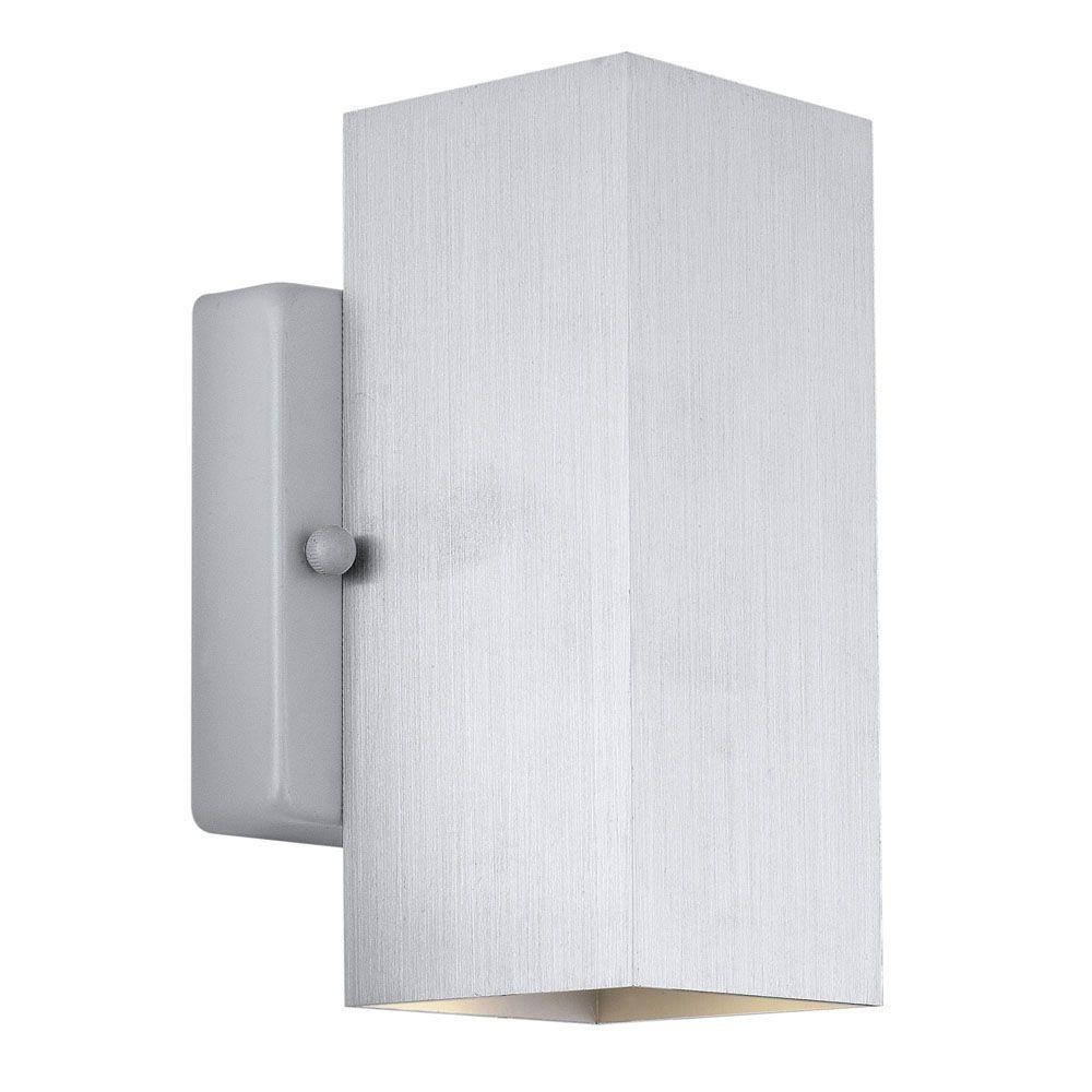 Eglo 87019A Madras Wall or Ceiling Light, Aluminum INDOOR USE ONLY
