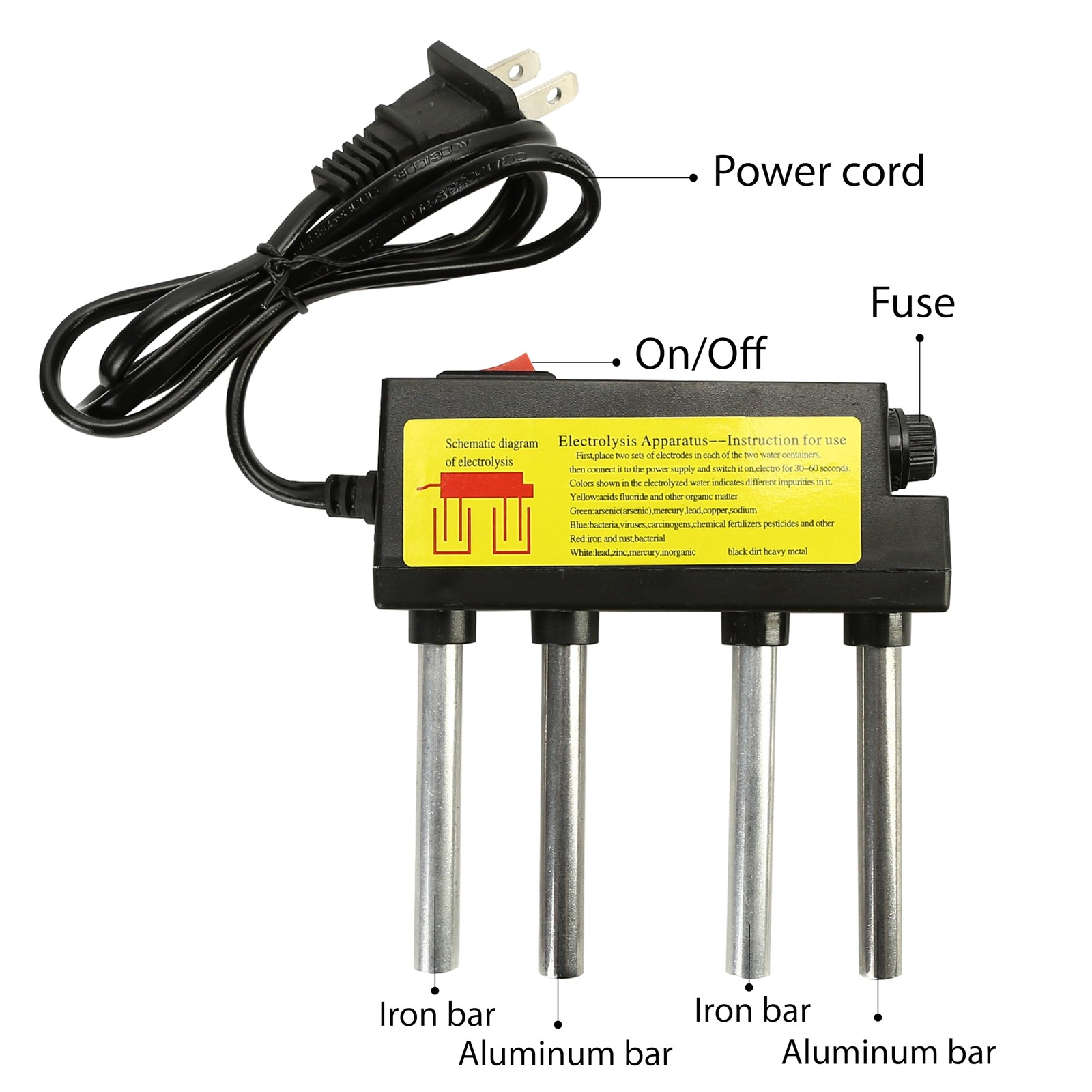 Water Electrolyzer Quick Water Quality Tester Water Purity Filter Measuring Tool