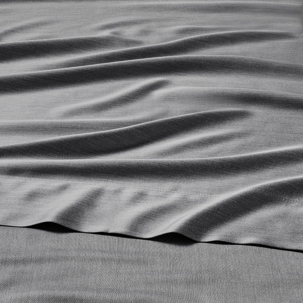 King 400 Thread Count Rayon from Bamboo Sheet Set Dark Gray –