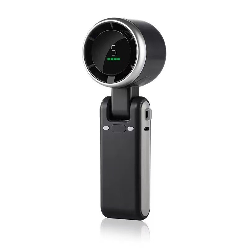Mini Portable Handheld Turbo Fan Cooling Fan USB Rechargeable Up to 10 Hours