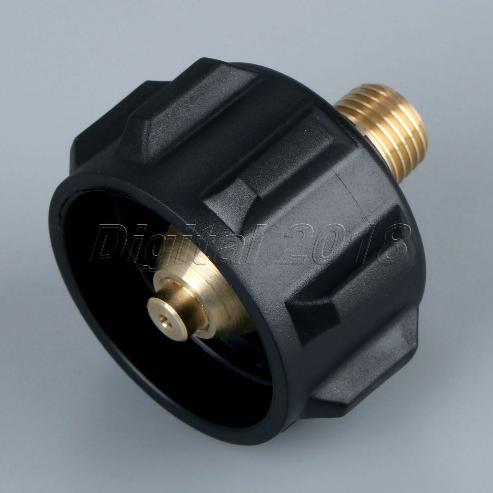 Type 1 Connection & 1/4″ Male Pipe QCC1 Propane Adapter Gas Regulator Thread