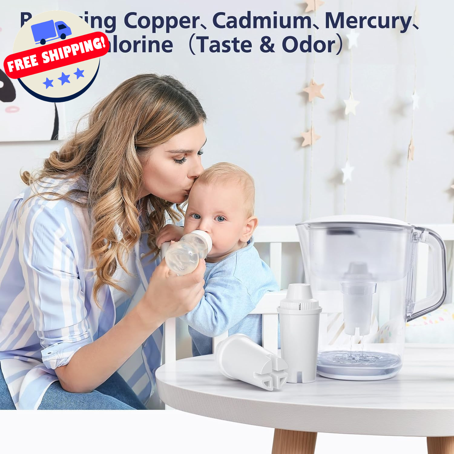 Replacement Water Filter for Brita Pitcher – Metro, UltraMax, Everyday, Classic