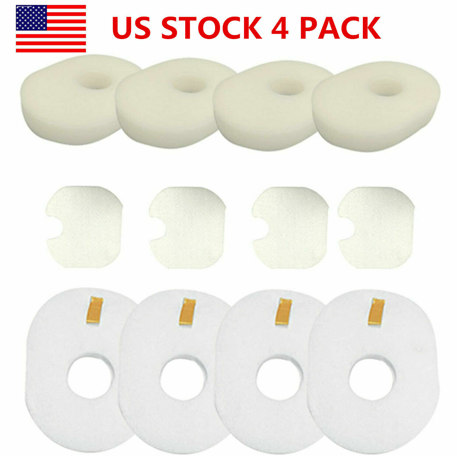For Shark Rocket HV300, 301,302, 305, 310 Foam & Filter Set Part XFFV300