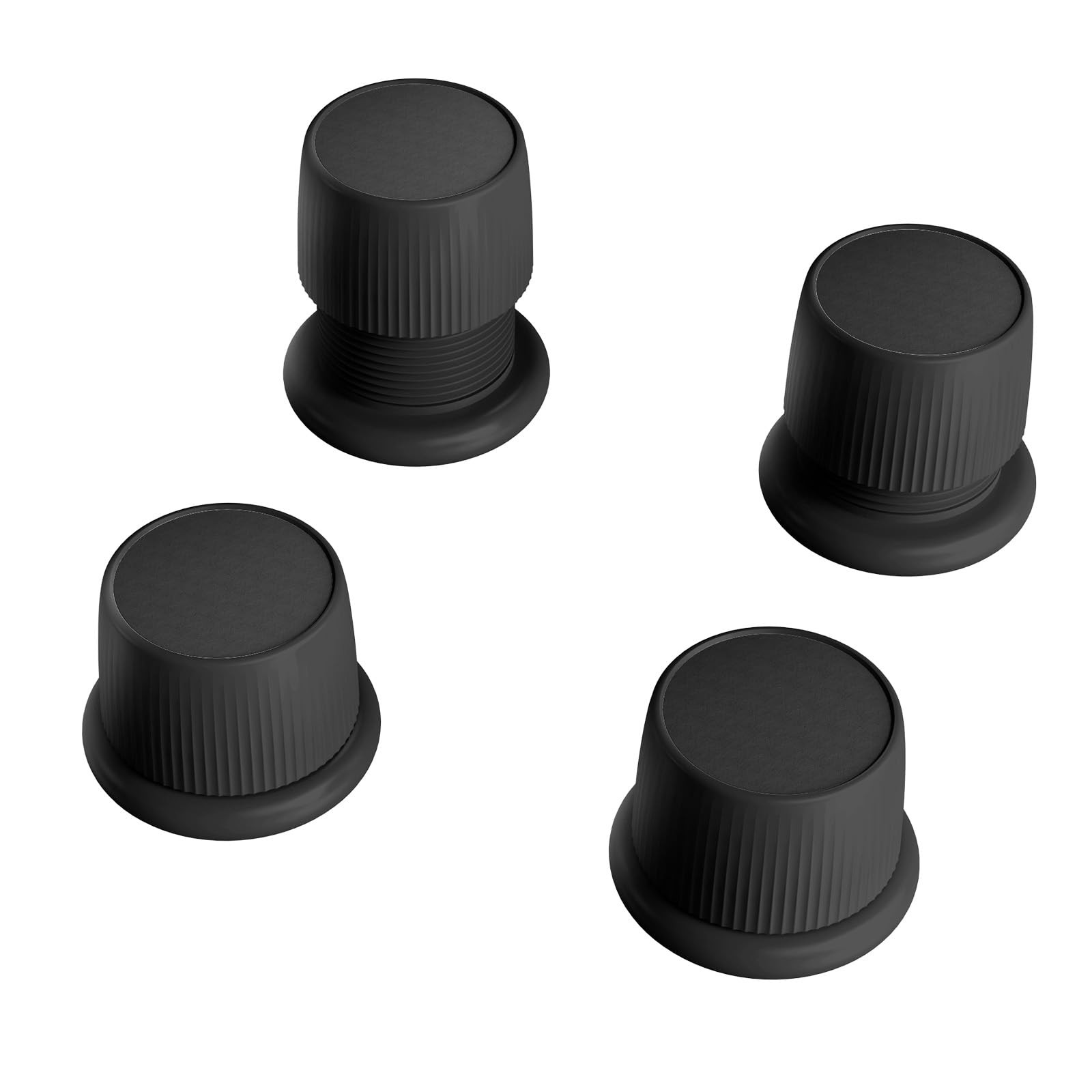 Microwave Risers – Adjustable Height (1.6in-2.6in) Microwave Oven Feet, 4-Pac…