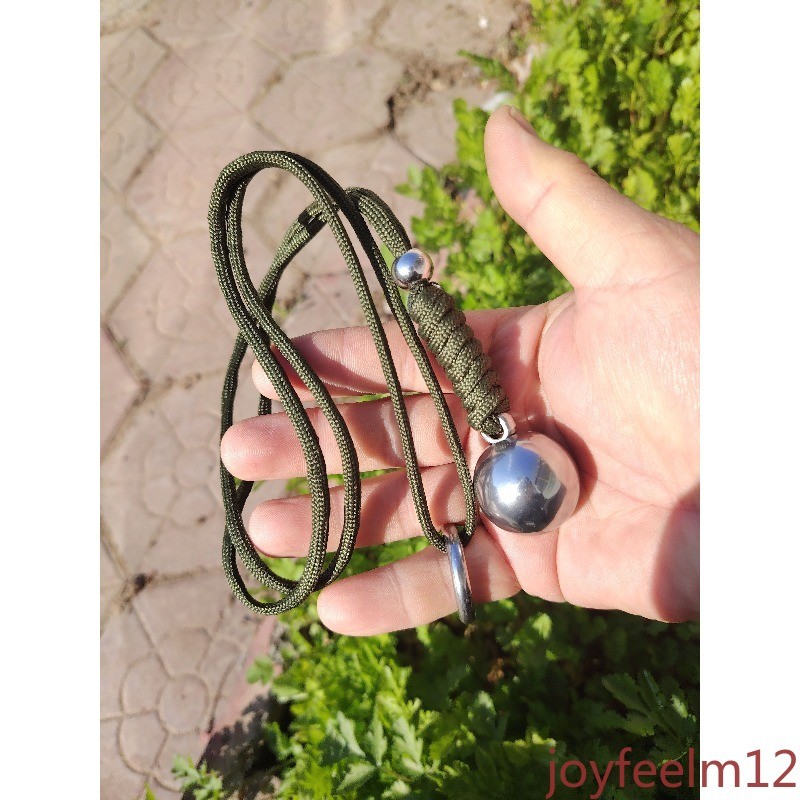Stainless Steel Meteor Hammer Solid Thrower Fitness Outdoors Chain Man’s Gifts