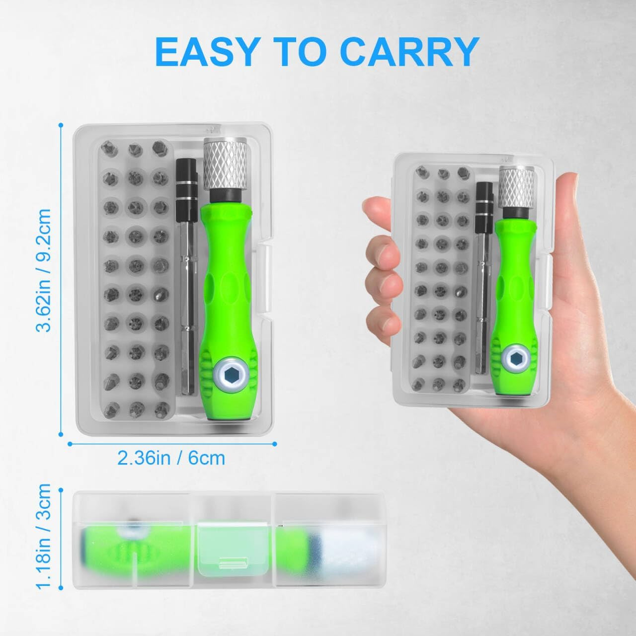 32 in 1 Precision Screwdriver Set Mini Magnetic Repair Tool Kit