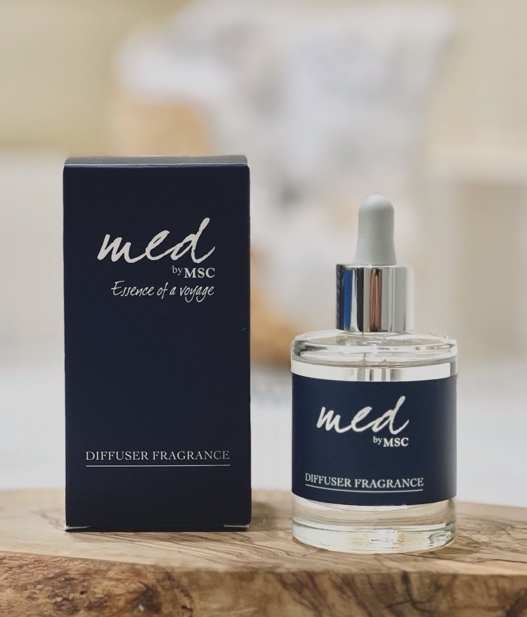 MED BY MSC Cruise Ship ESSENCE of a VOYAGE Diffuser Fragrance 50ML 1.69 Oz