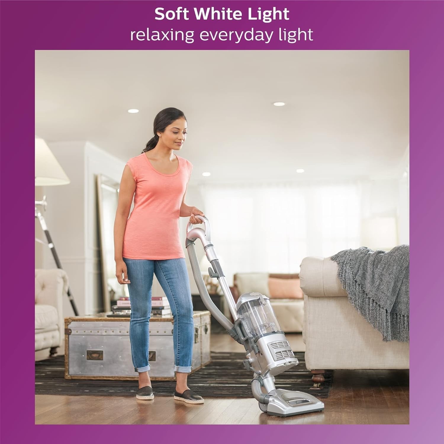 60W A19 4-Pack Basic Soft White (2700K) 800 Lumen (10W 4, (2700k)