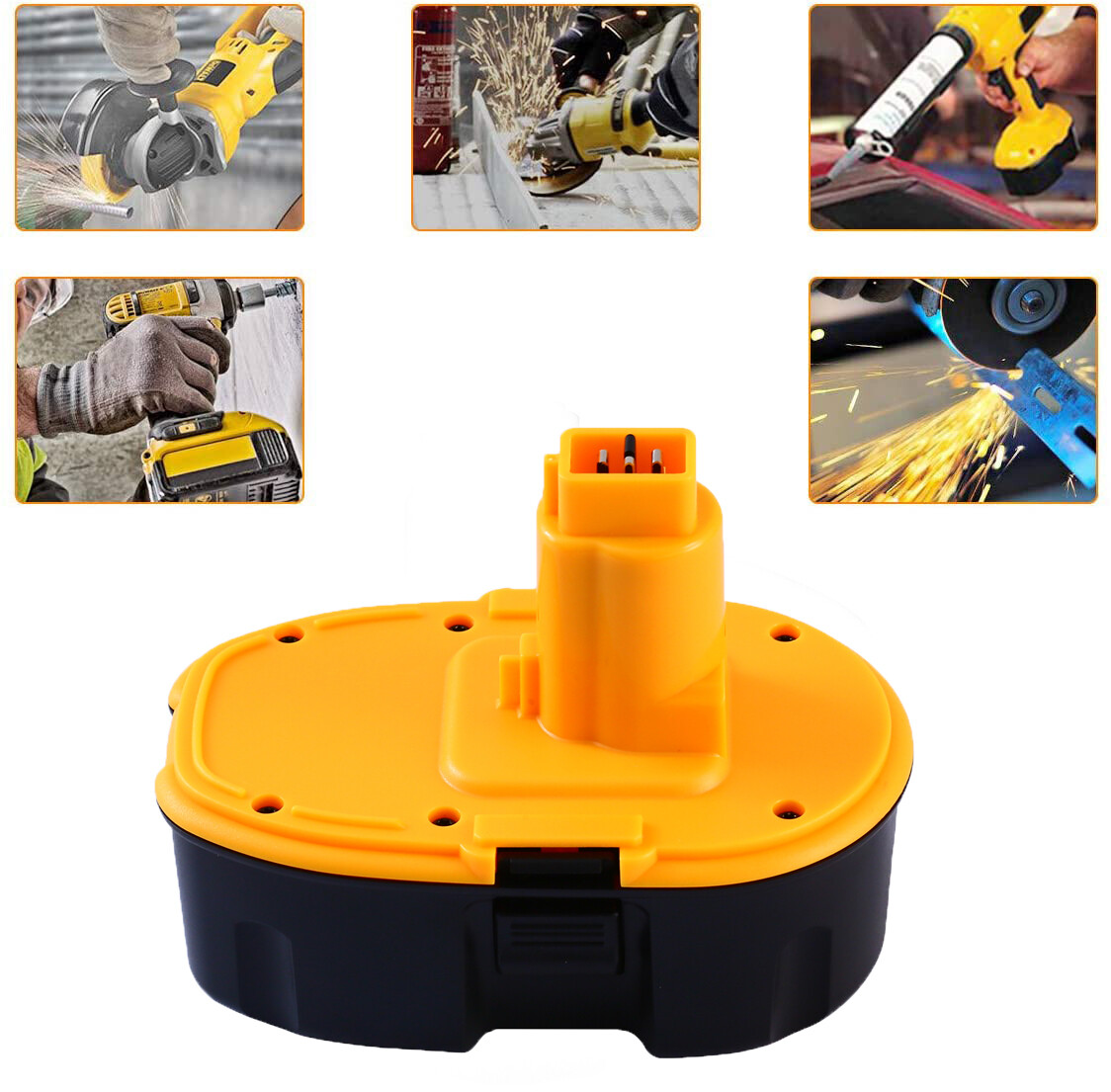 Replacement for Dewalt DC9096 18Volt 3.6Ah/4.0Ah Battery DC9098 DC9099 DW9096