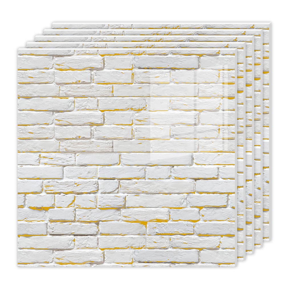 20PCS Peel and Stick Brick Backsplash for Kitchen Wall Peel Stickon Backsplash