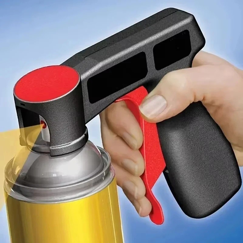 1 Pcs Plastic Portable Spray Paint Handle Universal Self Spraying Hand Spray Gun