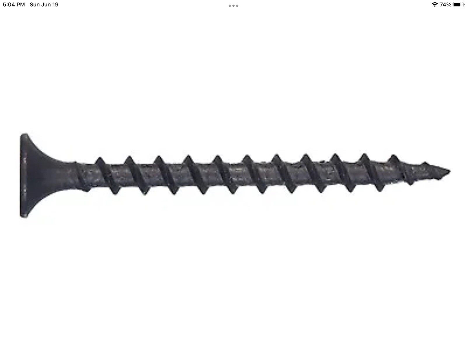 Fas N Tite Drywall Screws, Coarse Thread, 8 x 2-1/2″ 5-Lb. Box