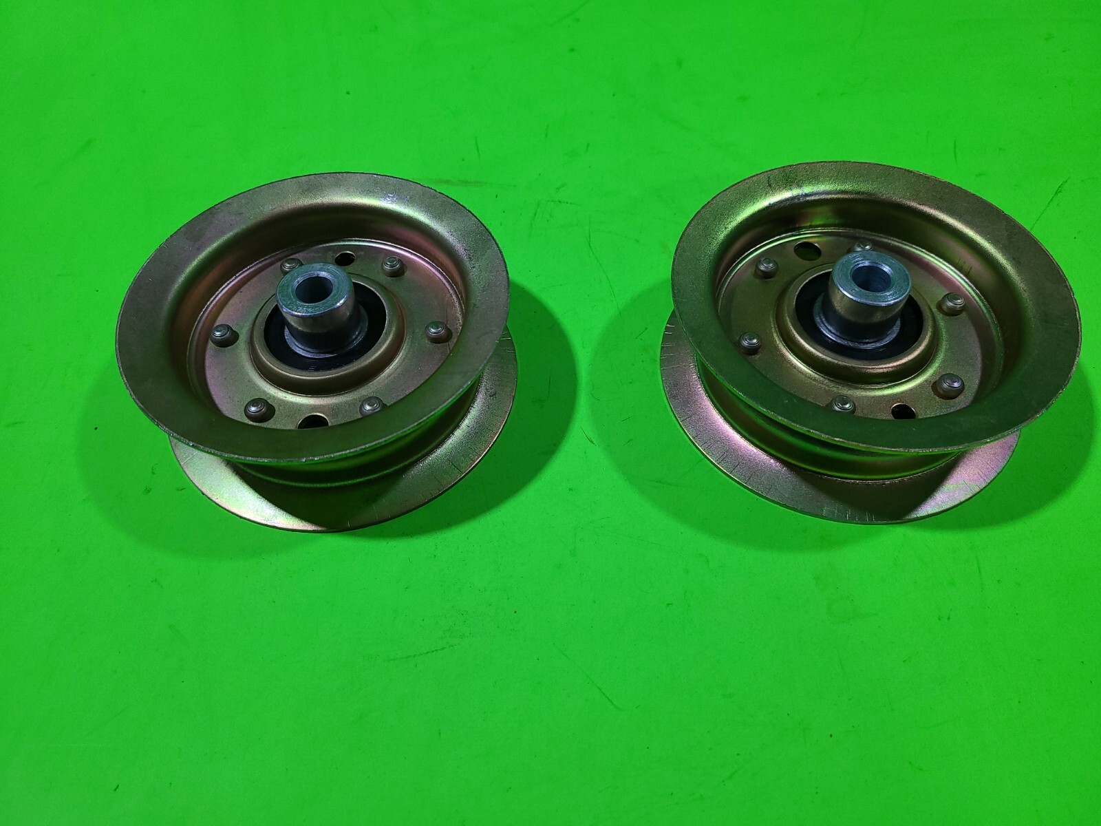 (Pack of 2) Flat Idler Pulley for Exmark 106-2175, 1062175, 132-9420, 1329420